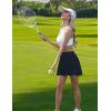 imageLouKeith Womens Tennis Skirt High Waisted Athletic Skorts Running Casual Pickle Ball Golf Skirts with PocketsNavy