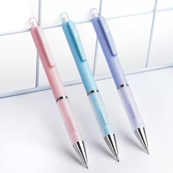 imageFour Candies 07mm Mechanical Pencil Set  6PCS Cute Pencils with 360PCS HB ampamp 2B Lead Refills 3PCS Pastel Erasers and 9PCS Eraser Refills Aesthetic School Supplies for Student Writing Drawing05 mm