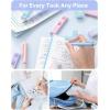 imageFour Candies 09mm Mechanical Pencil Set  6PCS Cute Pencils with 360PCS HB ampamp 2B Lead Refills 3PCS Pastel Erasers and 9PCS Eraser Refills Aesthetic School Supplies for Student Writing Drawing05 mm