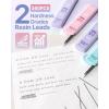 imageFour Candies 09mm Mechanical Pencil Set  6PCS Cute Pencils with 360PCS HB ampamp 2B Lead Refills 3PCS Pastel Erasers and 9PCS Eraser Refills Aesthetic School Supplies for Student Writing Drawing05 mm