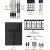 imageFour Candies 27PCS Art Mechanical Pencil Set with Case 4PCS Metal Drawing Pencil 03 05 07 09 mm ampamp 2PCS 2mm Lead Holder HB 2H 2B 4B Color with 552 Graphite Lead Refills for Drawing Sketching03mm05mm07mm09mm20mm