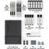 imageFour Candies 27PCS Art Mechanical Pencil Set with Case 4PCS Metal Drawing Pencil 03 05 07 09 mm ampamp 2PCS 2mm Lead Holder HB 2H 2B 4B Color with 552 Graphite Lead Refills for Drawing Sketching05mm07mm09mm20mm