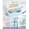 imageFour Candies 36PCS Aesthetic School Supplies Mechanical Pencil Set 05mm 07mm 09mm ampamp 20mm with 624 Lead Refills Back to School Supplies for Writing ampamp Drawing Ideal Stationary Set Gift BlueBlue