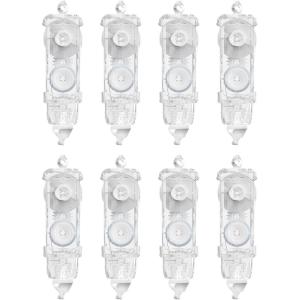 imageFour Candies 6MM Retractable Gradient Correction Tape Easy to Use TearResistant 4PCS Tape with 4 Extra Refills Pen Shaped Smooth ampamp Quick Drying for School Office SuppliesPurpleWhite