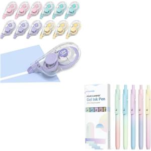 imageFour Candies White Correction Tape Gel Pens