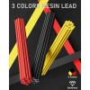 imageFour Candies 3PCS 13mm Mechanical Pencil Set  36 PCS Colored Pencils Set 26mm