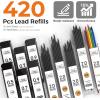imageFour Candies 3PCS 2MM Mechanical Pencils  Metal Mechanical Pencil