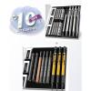 imageFour Candies 07mm Mechanical Pencil Set with Case  4PCS Metal Mechanical Pencils  3PCS 13mm Mechanical Pencil Set with Case yellow