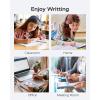 imageFour Candies Gel Pens 6 Pcs 05mm Quick Dry Black Ink Pen Fine Point Smooth Writing Unique Pen Office Home School Supplies Essentials Pretty Girl Cute Pens Gifts for WomenMorandi6 Pcs MorandiBlack Ink