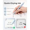imageFour Candies Gel Pens 6 Pcs 05mm Quick Dry Black Ink Pen Fine Point Smooth Writing Unique Pen Office Home School Supplies Essentials Pretty Girl Cute Pens Gifts for WomenMorandi6 Pcs MorandiBlack Ink