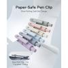 imageFour Candies Gel Pens 6 Pcs 05mm Quick Dry Black Ink Pen Fine Point Smooth Writing Unique Pen Office Home School Supplies Essentials Pretty Girl Cute Pens Gifts for WomenMorandi6 Pcs MorandiBlack Ink