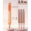 imageFour Candies 10 PCS Highlighters Assorted Colors  39 PCS Aesthetic School Supplies with Cute Pen Case