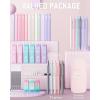 imageFour Candies 10 PCS Highlighters Assorted Colors  39 PCS Aesthetic School Supplies with Cute Pen Case