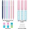 imageFour Candies 39 PCS Aesthetic School Supplies with Cute Pen Case  Cute Mechanical Pencil Set