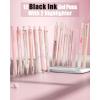 imageFour Candies 39 PCS Aesthetic School Supplies with Cute Pen Case  Gel Ink Pen Set Pink