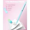 imageFour Candies 39 PCS Aesthetic School Supplies with Cute Pen Case  Pastel Mechanical Pencil Set