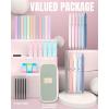 imageFour Candies 39 PCS Aesthetic School Supplies with Cute Pen CasePastel Mechanical Pencil Set