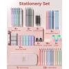 imageFour Candies 56 PCS Aesthetic School Supplies  Cute Mechanical Pencil Set