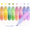 imageFour Candies cute school supplies set 8 Pcs No Bleed Highlighters