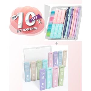 imageFour Candies Cute Mechanical Pencil  0507mm Lead Refills in Case