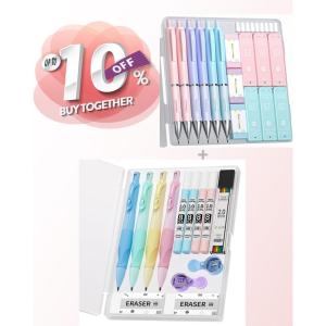 imageFour Candies Pastel Mechanical Pencil Set  4PCS Cute Mechanical Pencils for Kids
