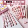 imageFour Candies Rose Series Gel Pens Aesthetic School Supplies