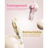 image:imageFour Candies Refillable Retractable White Correction Tape 2PCS White Cute Smooth Push Pull Out Tape with 4 Extra Refills Pen Shaped Applicator for School Office Supplies Pink GreenPinkGreen