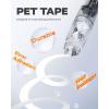 image:imageFour Candies Refillable Retractable White Correction Tape 2PCS White Cute Smooth Push Pull Out Tape with 4 Extra Refills Pen Shaped Applicator for School Office Supplies Pink GreenBlackWhiteGrey