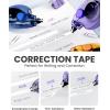 image:imageFour Candies Silent Correction Tape White Correction Tape 12 Pack 262ft Ergonomic EasytoUse ApplicatorFast Clean Instant Corrections Smooth HighOpacity TearResistant Office amp School Supplies6