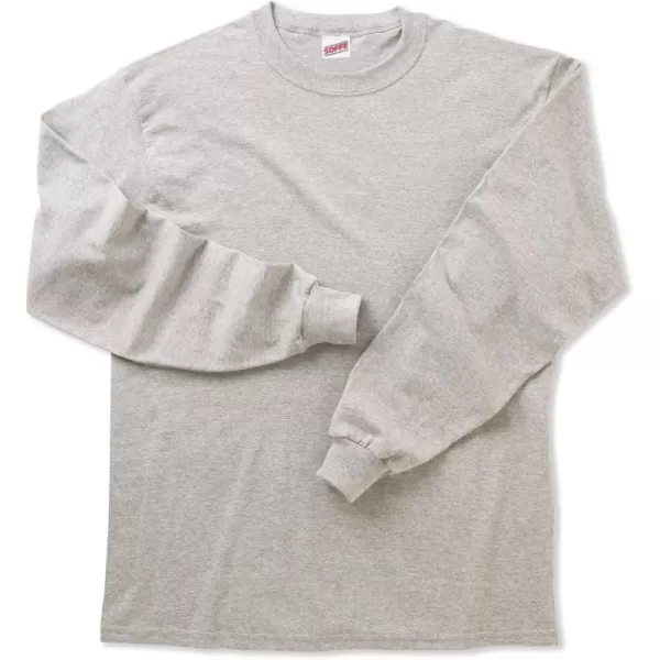 imageSoffe Big Boys Long Sleeve Cotton TShirtAthletic Oxford
