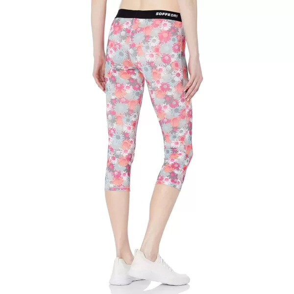 imageMJ Soffe Juniors Soffe Dri CapriSummer Daisy