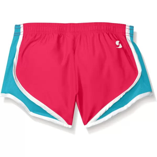 imageSoffe Girls Team Shorty Short PolyFuchsia PurpleScuba Blue