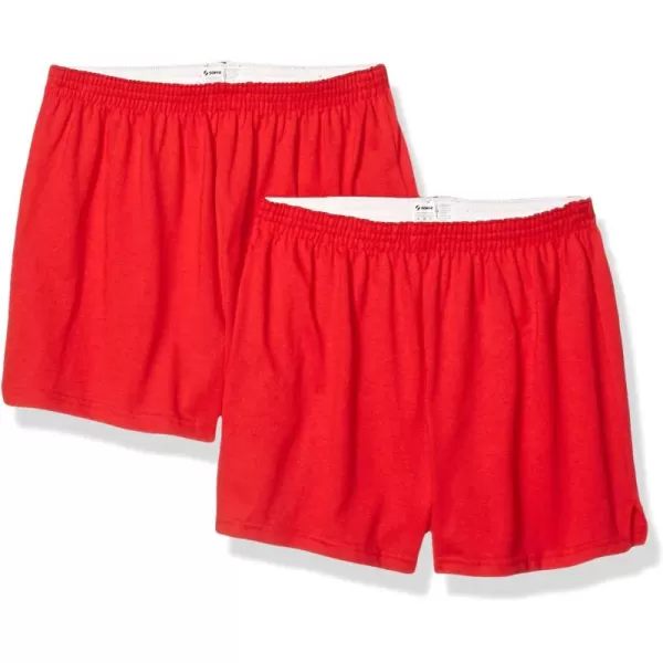 imageSoffe Juniors Authentic Cheer ShortRed 2pack