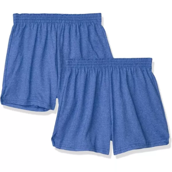 imageSoffe Juniors Authentic Cheer ShortTeam Royal Heather 2pack