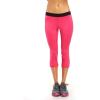 imageMJ Soffe Juniors Soffe Dri CapriFuchsia PurpleBlack