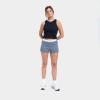 imageSoffe Womens Authentic Cheer Shorts 3 Inseam MultipackGrey Heather 2 Pack