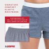 imageSoffe Womens Authentic Cheer Shorts 3 Inseam MultipackGrey Heather 2 Pack