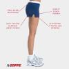 imageSoffe Womens Authentic Cheer Shorts 3 Inseam MultipackNavy 2 Pack