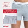 imageSoffe Womens Authentic Cheer Shorts 3 Inseam MultipackOxford 2 Pack