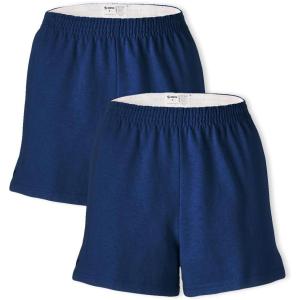 imageSoffe Womens Authentic Cheer Shorts 3 Inseam MultipackNavy 2 Pack
