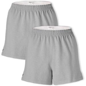 imageSoffe Womens Authentic Cheer Shorts 3 Inseam MultipackOxford 2 Pack
