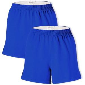 imageSoffe Womens Authentic Cheer Shorts 3 Inseam MultipackRoyal 2 Pack