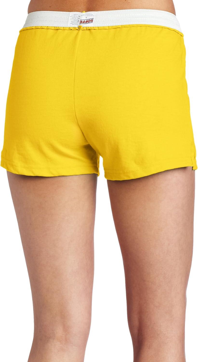 imageSoffe Womens Authentic Cheer Shorts 3 Inseam MultipackLight Gold 1pack