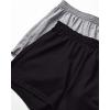 imageSoffe Womens Authentic Cheer Shorts 3 Inseam MultipackOxfordBlack 2pack