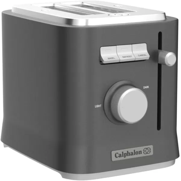 imageCalphalon 2Slice Toaster Precision Control with 6 Shade Settings and Extra Wide Slots Stainless Steel