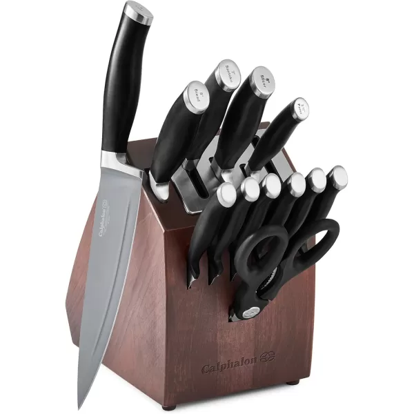 imageCalphalon Classic SelfSharpening Cutlery Knife Block Set with SharpIN TechnologyModern