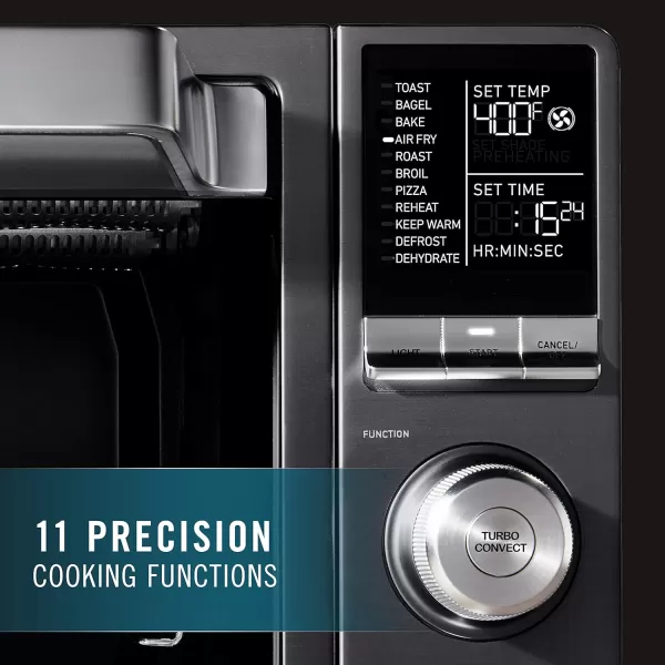 imageCalphalon Performance Countertop French Door Air Fryer Oven 11in1 Convection Toaster OvenConvection Oven  Air Fry