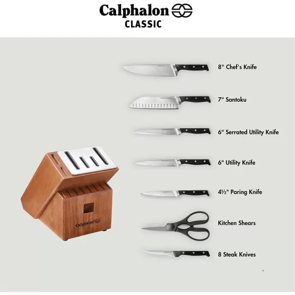 imageCalphalon Premier 3Piece Knife Set15Piece Set