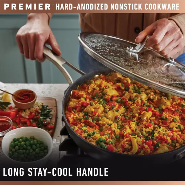 imageCalphalon Premier HardAnodized Nonstick Frying Pan SetFry Pan Combo Set