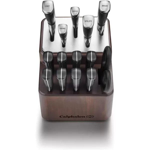 imageCalphalon Premier SharpIN Knife Set with Sharpening Knife Block15Piece